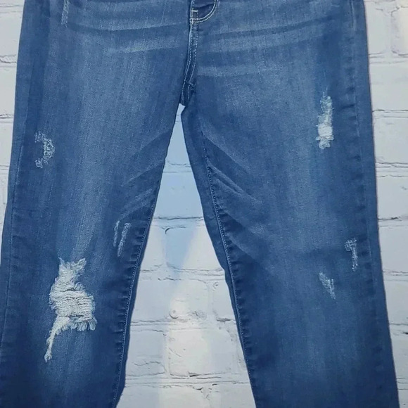 Judy Blue Slim Fit Distressed Medium Wash Size 25 - Picture 3 of 12